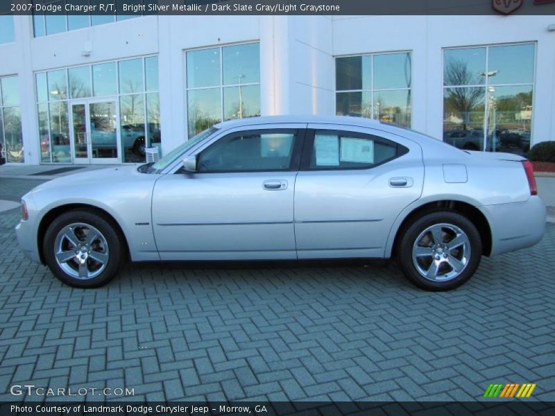 Bright Silver Metallic / Dark Slate Gray/Light Graystone 2007 Dodge Charger R/T
