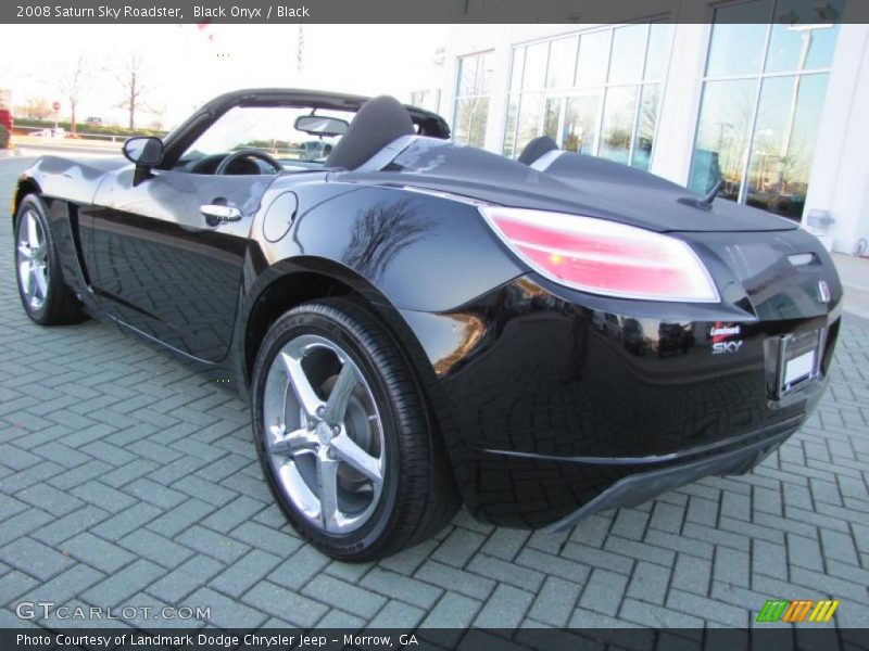 Black Onyx / Black 2008 Saturn Sky Roadster