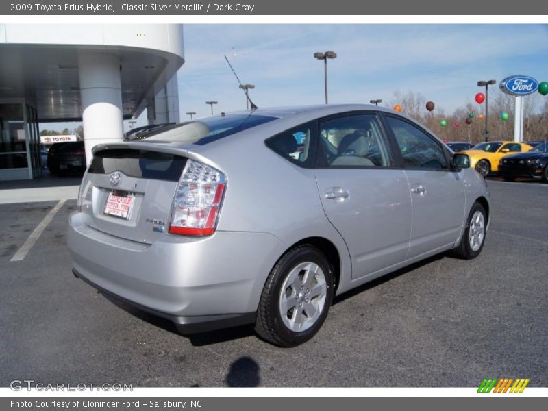 Classic Silver Metallic / Dark Gray 2009 Toyota Prius Hybrid