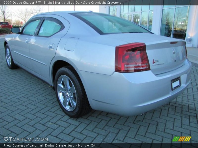 Bright Silver Metallic / Dark Slate Gray/Light Graystone 2007 Dodge Charger R/T