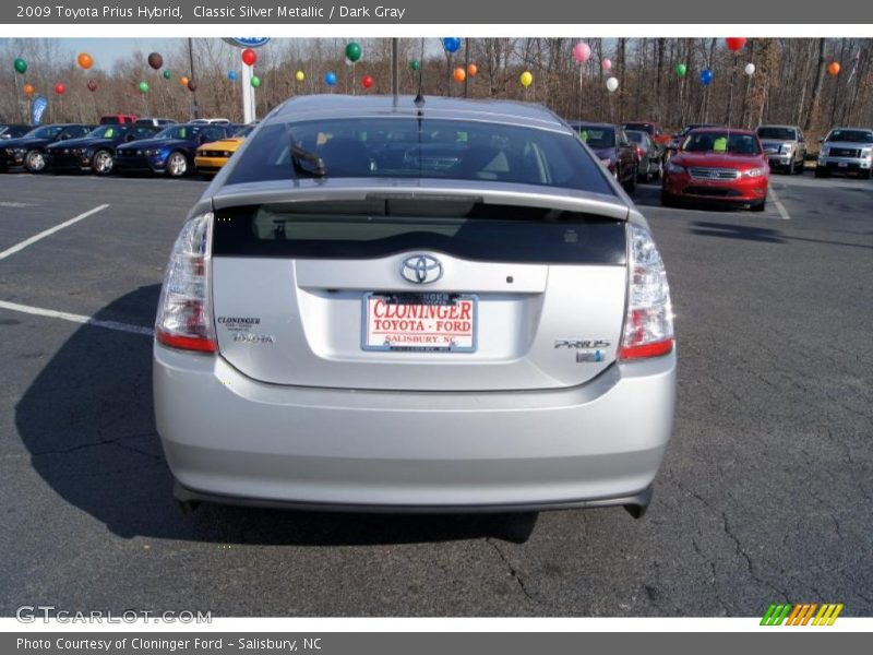 Classic Silver Metallic / Dark Gray 2009 Toyota Prius Hybrid