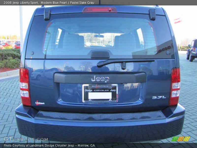 Modern Blue Pearl / Pastel Slate Gray 2008 Jeep Liberty Sport