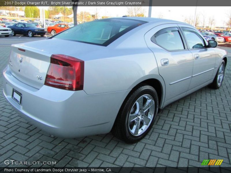 Bright Silver Metallic / Dark Slate Gray/Light Graystone 2007 Dodge Charger R/T