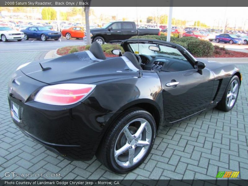 Black Onyx / Black 2008 Saturn Sky Roadster