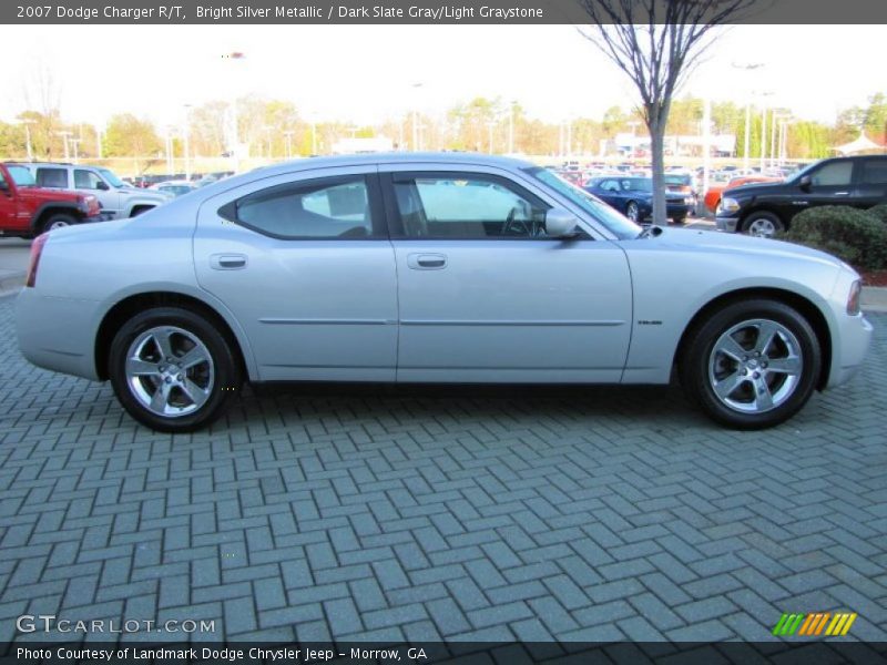 Bright Silver Metallic / Dark Slate Gray/Light Graystone 2007 Dodge Charger R/T