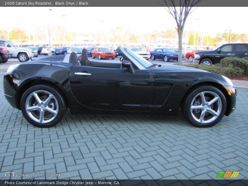 Black Onyx / Black 2008 Saturn Sky Roadster