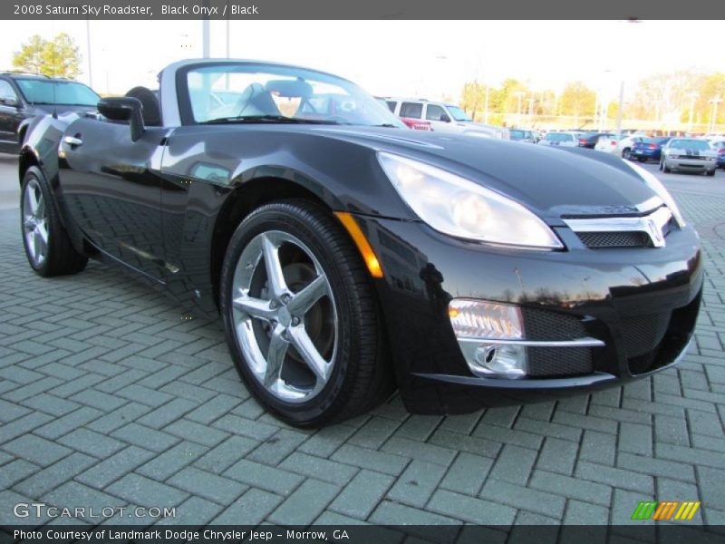 Black Onyx / Black 2008 Saturn Sky Roadster