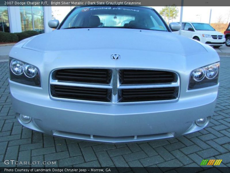 Bright Silver Metallic / Dark Slate Gray/Light Graystone 2007 Dodge Charger R/T