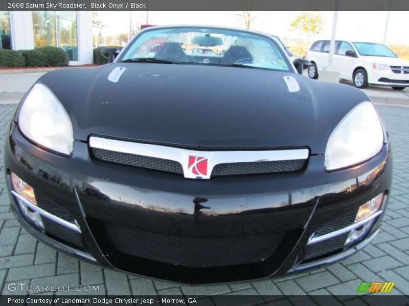 Black Onyx / Black 2008 Saturn Sky Roadster