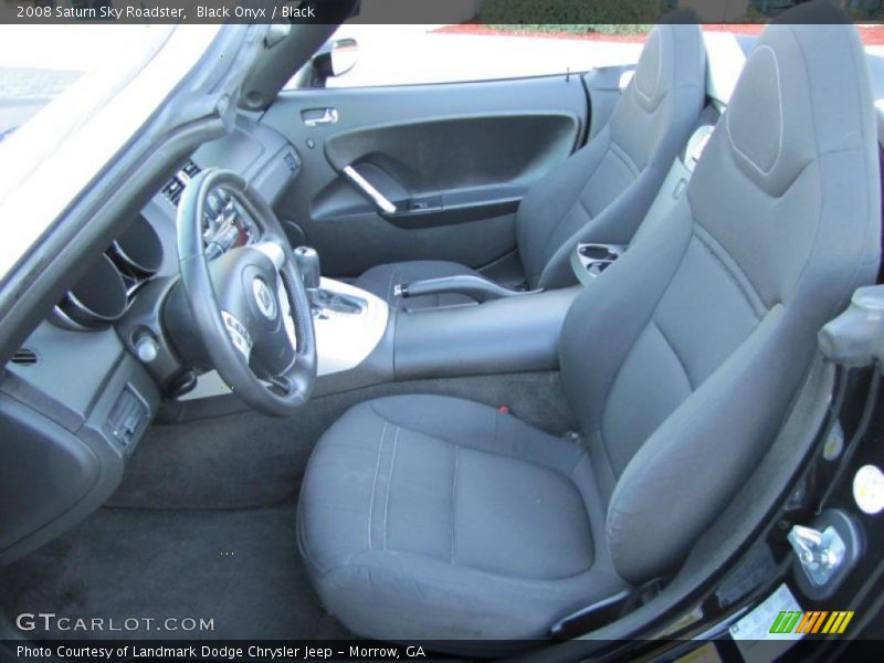  2008 Sky Roadster Black Interior