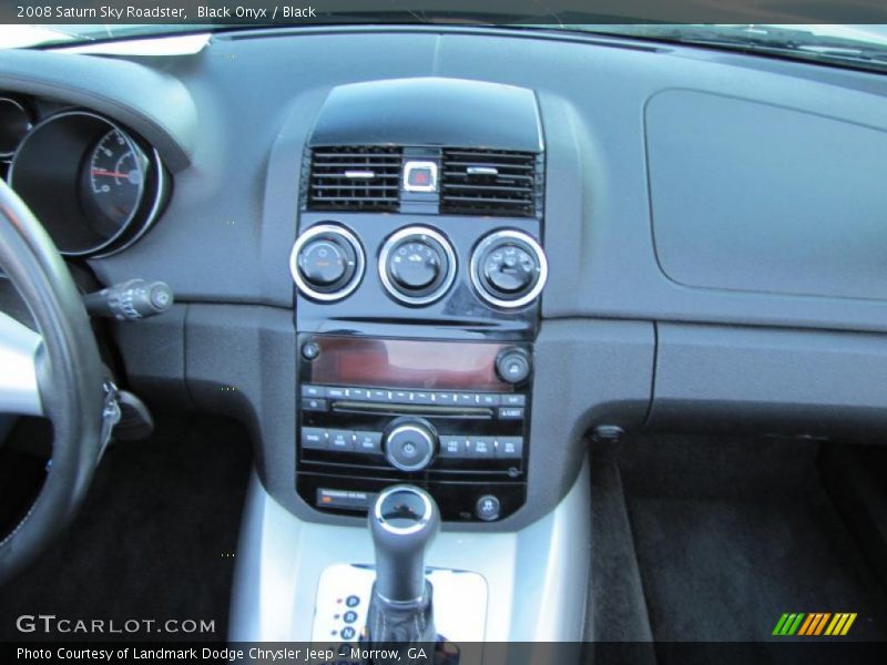 Black Onyx / Black 2008 Saturn Sky Roadster
