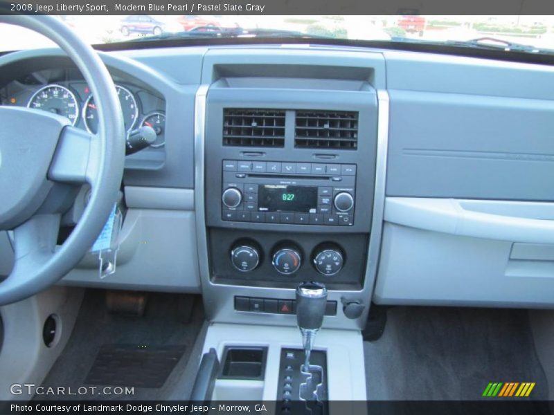Modern Blue Pearl / Pastel Slate Gray 2008 Jeep Liberty Sport