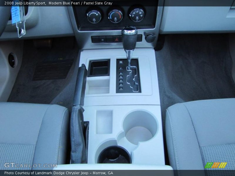 Modern Blue Pearl / Pastel Slate Gray 2008 Jeep Liberty Sport