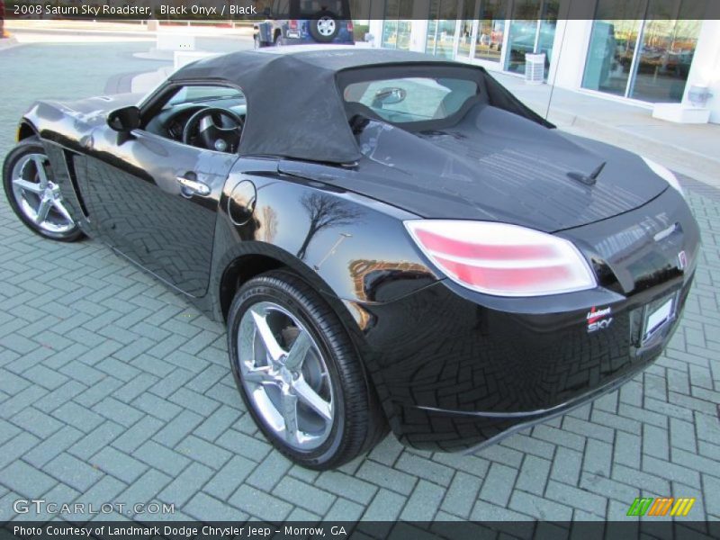 Black Onyx / Black 2008 Saturn Sky Roadster