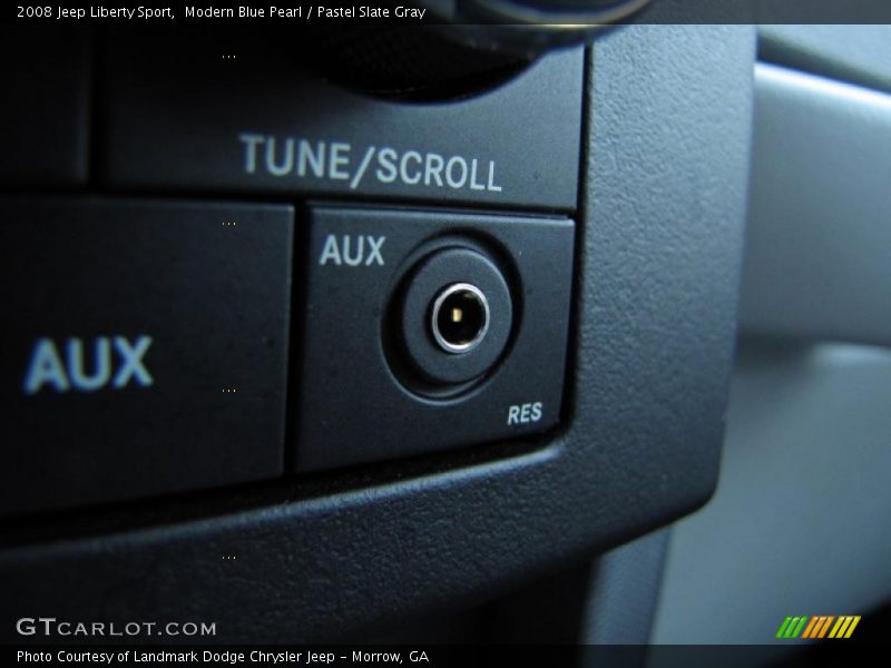 Modern Blue Pearl / Pastel Slate Gray 2008 Jeep Liberty Sport