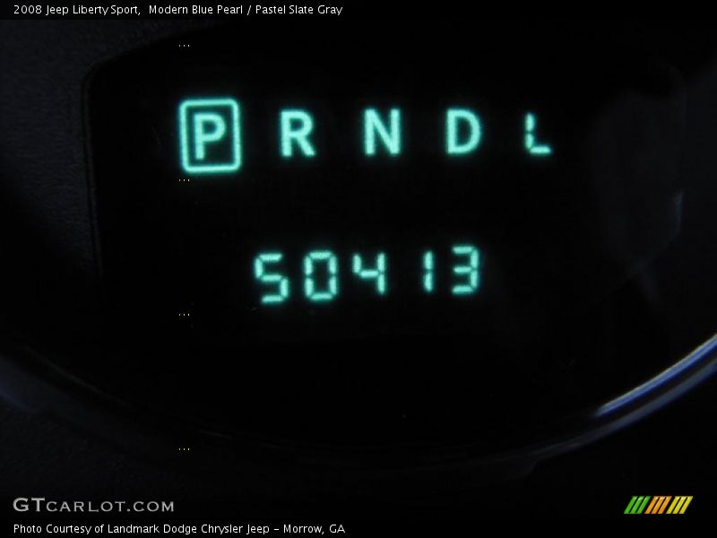 Modern Blue Pearl / Pastel Slate Gray 2008 Jeep Liberty Sport