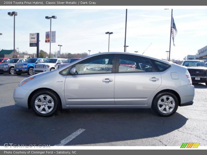 Classic Silver Metallic / Dark Gray 2009 Toyota Prius Hybrid