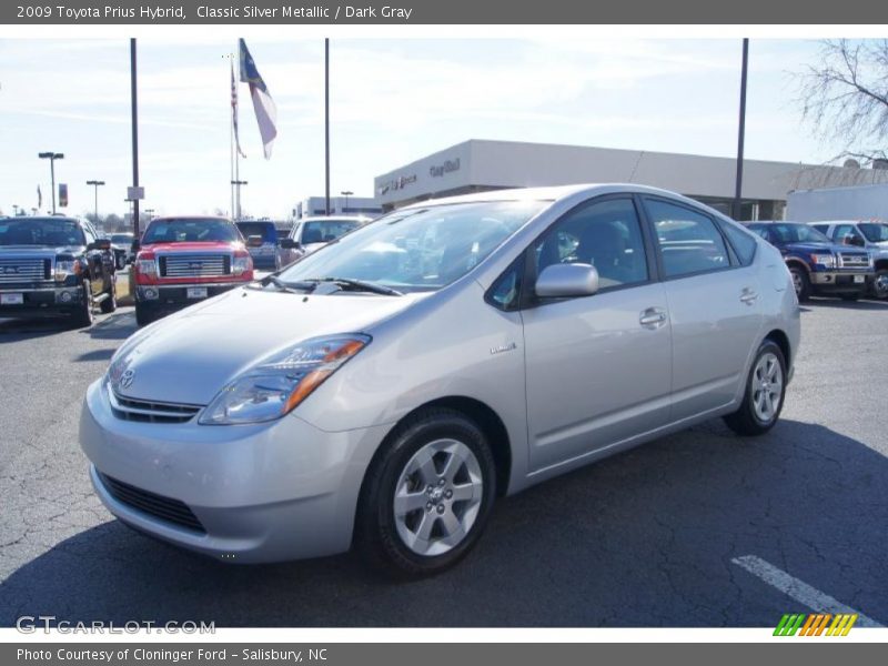 Classic Silver Metallic / Dark Gray 2009 Toyota Prius Hybrid