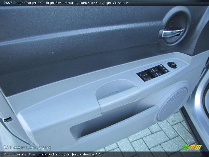 Bright Silver Metallic / Dark Slate Gray/Light Graystone 2007 Dodge Charger R/T