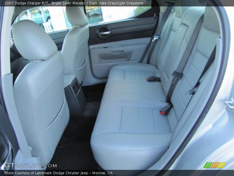 Bright Silver Metallic / Dark Slate Gray/Light Graystone 2007 Dodge Charger R/T
