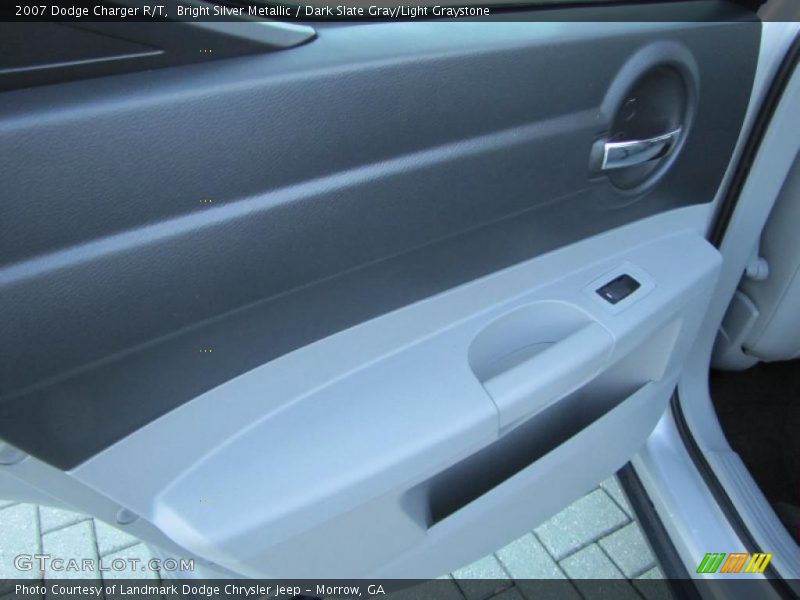 Bright Silver Metallic / Dark Slate Gray/Light Graystone 2007 Dodge Charger R/T