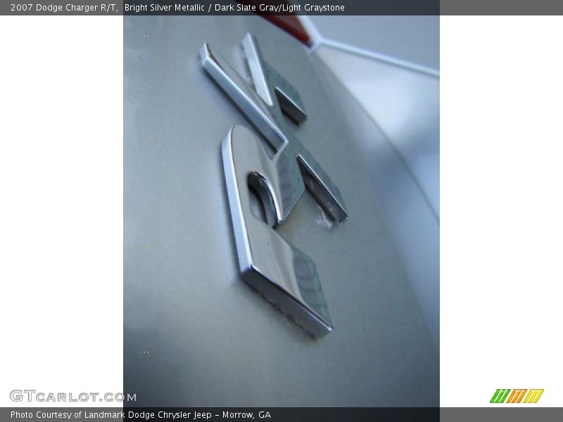 Bright Silver Metallic / Dark Slate Gray/Light Graystone 2007 Dodge Charger R/T