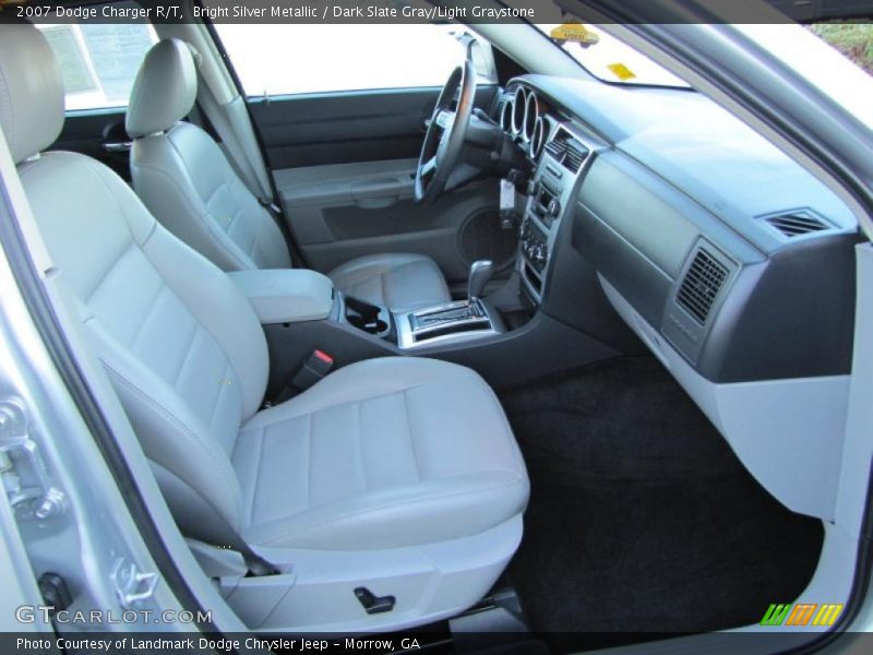 Bright Silver Metallic / Dark Slate Gray/Light Graystone 2007 Dodge Charger R/T