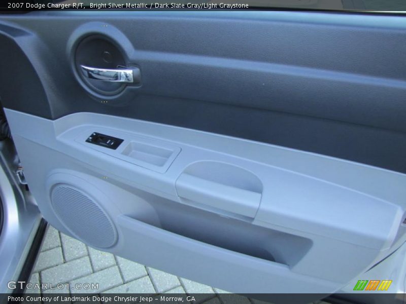 Bright Silver Metallic / Dark Slate Gray/Light Graystone 2007 Dodge Charger R/T