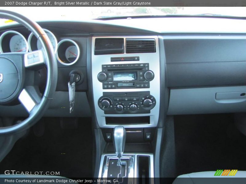 Bright Silver Metallic / Dark Slate Gray/Light Graystone 2007 Dodge Charger R/T