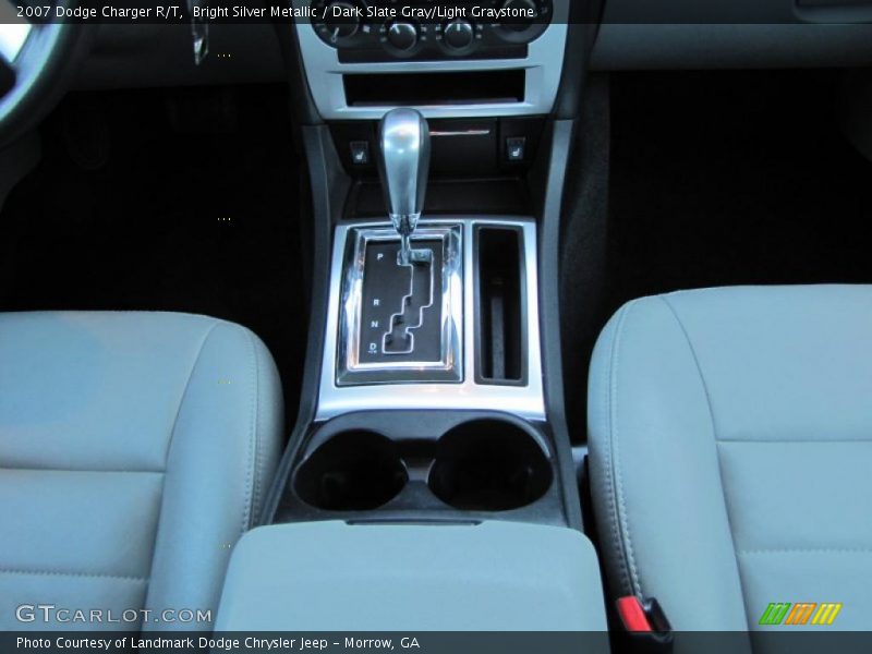 Bright Silver Metallic / Dark Slate Gray/Light Graystone 2007 Dodge Charger R/T