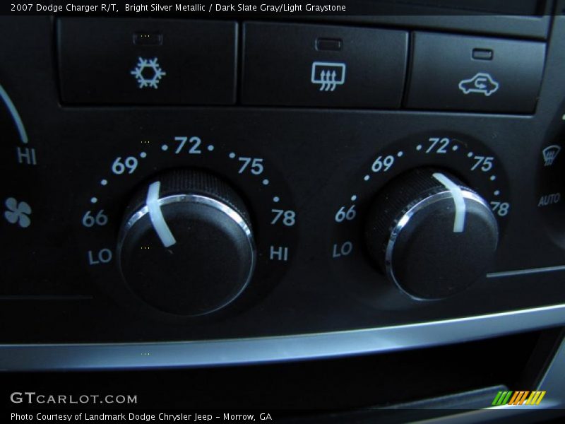 Bright Silver Metallic / Dark Slate Gray/Light Graystone 2007 Dodge Charger R/T