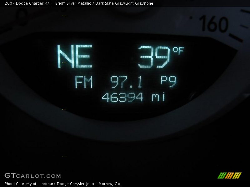 Bright Silver Metallic / Dark Slate Gray/Light Graystone 2007 Dodge Charger R/T