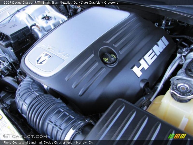 Bright Silver Metallic / Dark Slate Gray/Light Graystone 2007 Dodge Charger R/T