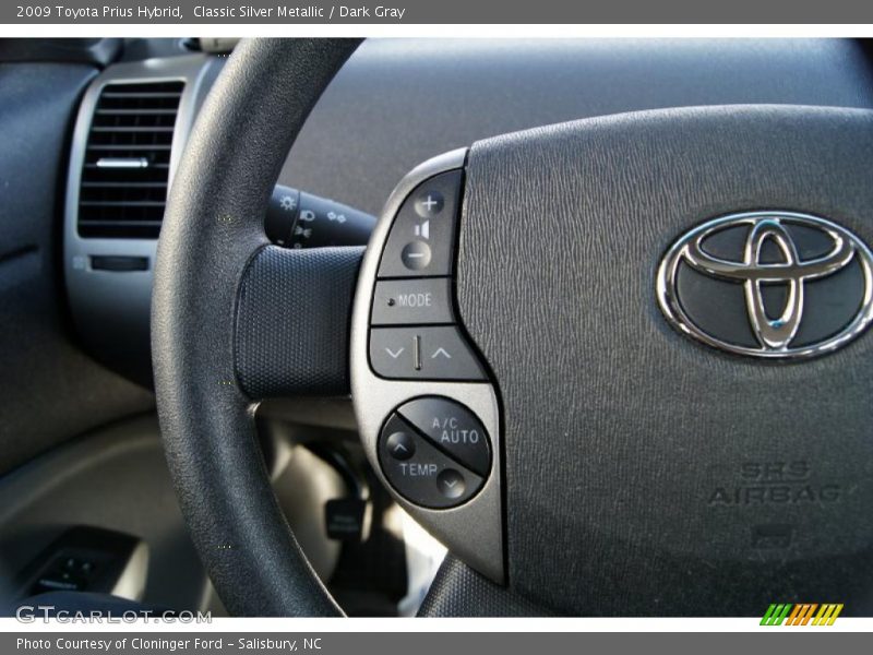 Classic Silver Metallic / Dark Gray 2009 Toyota Prius Hybrid