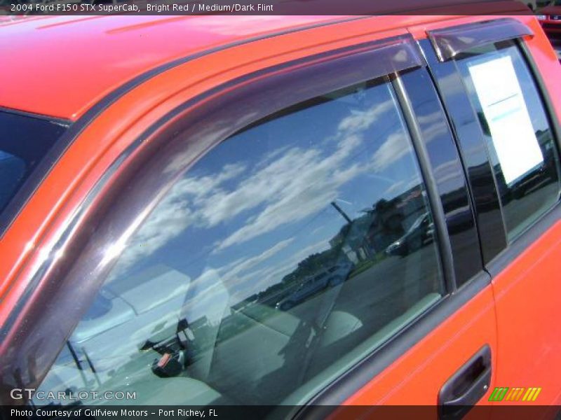 Bright Red / Medium/Dark Flint 2004 Ford F150 STX SuperCab