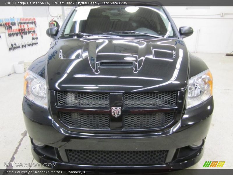 Brilliant Black Crystal Pearl / Dark Slate Gray 2008 Dodge Caliber SRT4