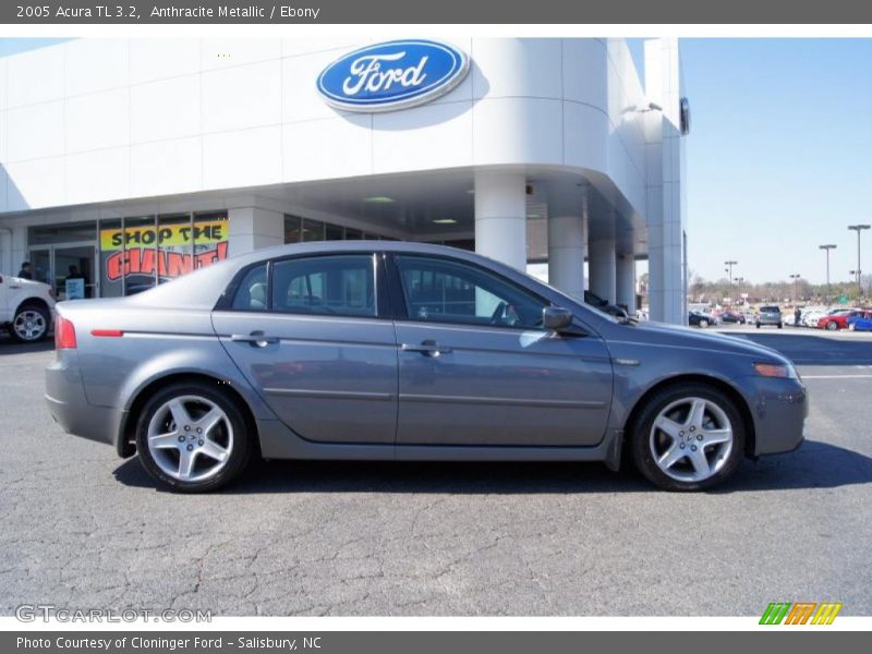 Anthracite Metallic / Ebony 2005 Acura TL 3.2