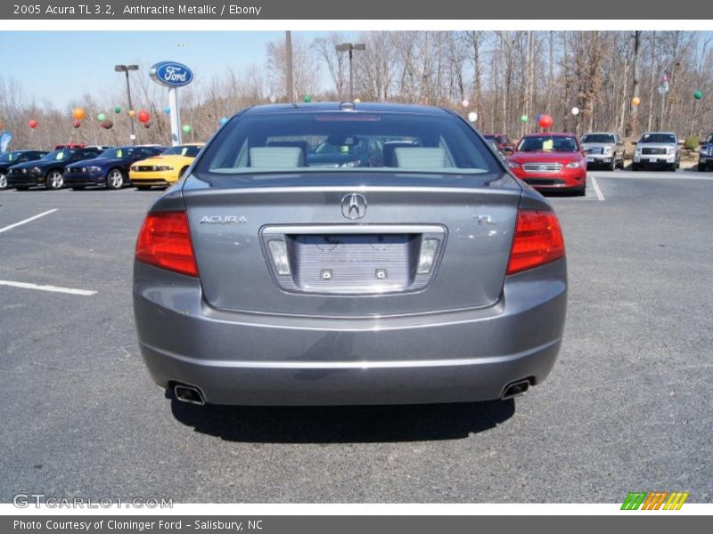 Anthracite Metallic / Ebony 2005 Acura TL 3.2