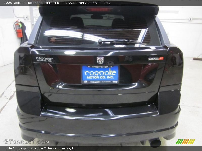 Brilliant Black Crystal Pearl / Dark Slate Gray 2008 Dodge Caliber SRT4