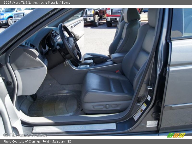 Anthracite Metallic / Ebony 2005 Acura TL 3.2