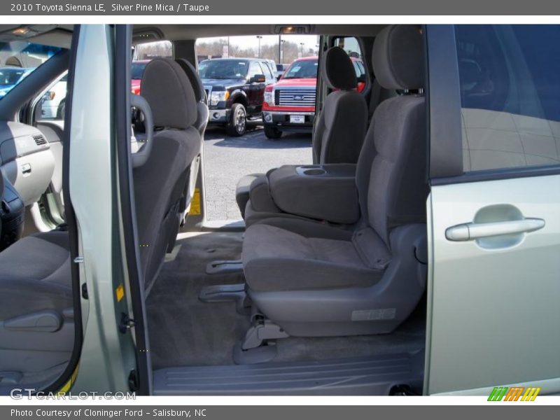 Silver Pine Mica / Taupe 2010 Toyota Sienna LE
