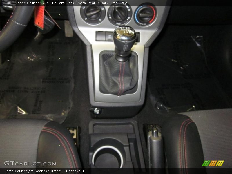 Brilliant Black Crystal Pearl / Dark Slate Gray 2008 Dodge Caliber SRT4