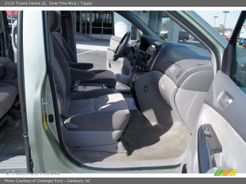 Silver Pine Mica / Taupe 2010 Toyota Sienna LE