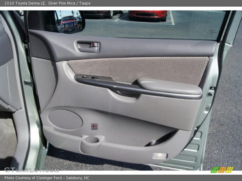 Silver Pine Mica / Taupe 2010 Toyota Sienna LE