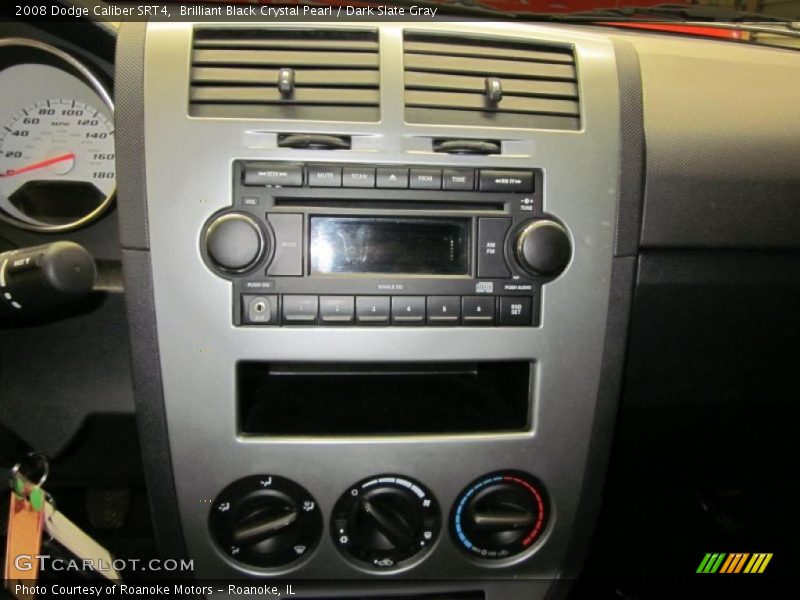 Brilliant Black Crystal Pearl / Dark Slate Gray 2008 Dodge Caliber SRT4