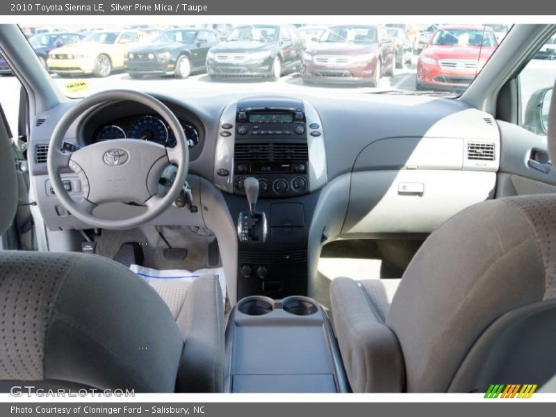 Silver Pine Mica / Taupe 2010 Toyota Sienna LE