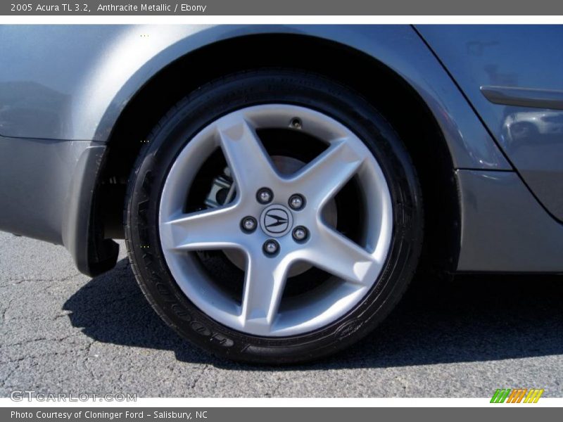 Anthracite Metallic / Ebony 2005 Acura TL 3.2