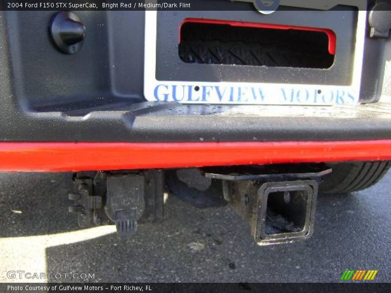 Bright Red / Medium/Dark Flint 2004 Ford F150 STX SuperCab