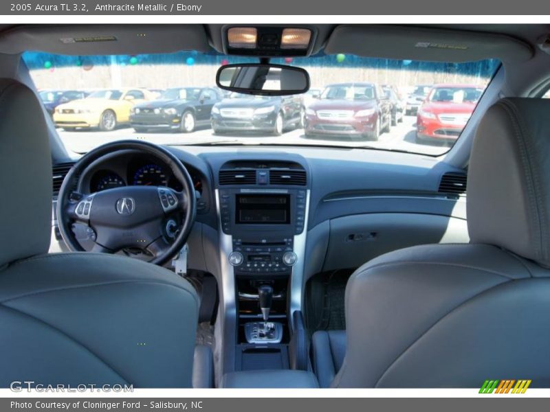 Anthracite Metallic / Ebony 2005 Acura TL 3.2