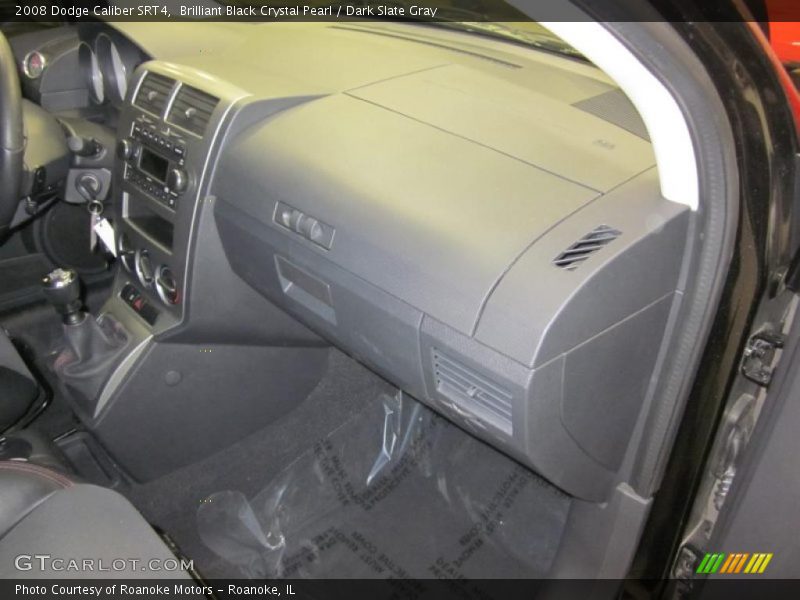 Brilliant Black Crystal Pearl / Dark Slate Gray 2008 Dodge Caliber SRT4